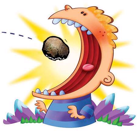 آدم گرسنه سنگ را هم می خورد